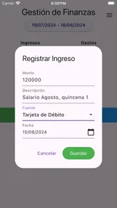 Gastos Diarios: Finanzas screenshot 0
