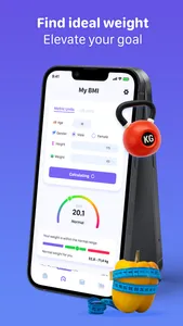 BMI Calculator - HealthTracker screenshot 0