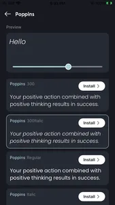 Font Installer - Install fonts screenshot 2
