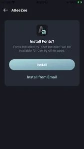 Font Installer - Install fonts screenshot 4
