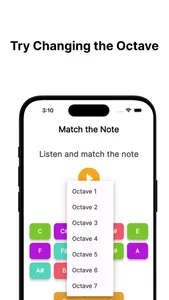 Perfect Pitch - Piano Notes screenshot 1