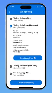 Tạo Hợp Đồng screenshot 1