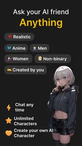 PolyTalk AI: Spicy Chat AI screenshot 3