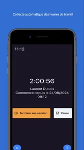 Pointeuse - Stafscan screenshot 2