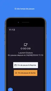 Pointeuse - Stafscan screenshot 3