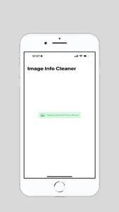 ImageInfoCleaner screenshot 0