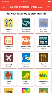 Learn Turkish From English screenshot 1