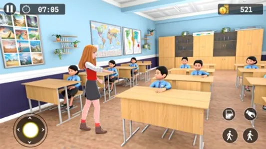 High School Teacher : Life Sim screenshot 2