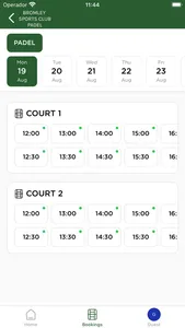 Bromley Sports Club Padel screenshot 3
