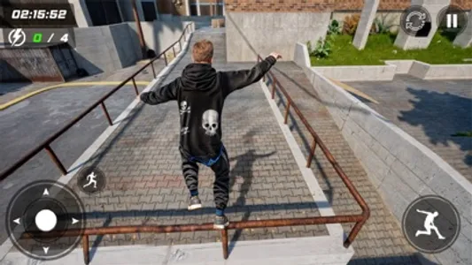 Going Up Rooftop Parkour Games screenshot 0