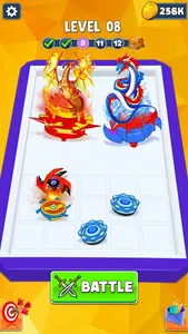 Merge & Battle Spinner Game screenshot 0