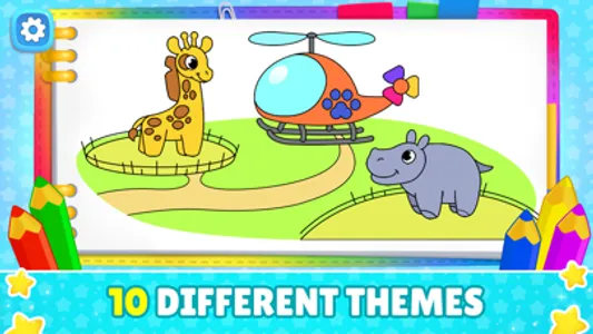 Coloring book for painting screenshot 1