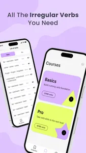 Irregular Verbs Tutor A1-B2 screenshot 0