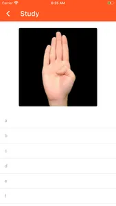 Fingerspelling Trainer screenshot 2