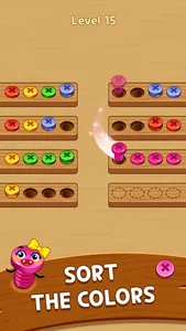 Wood Screw: Color Sort Puzzle screenshot 0