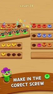 Wood Screw: Color Sort Puzzle screenshot 4