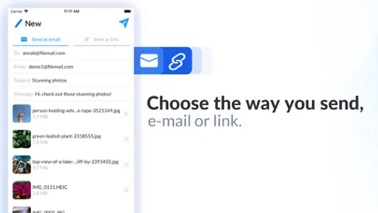 Filemail: Send large files screenshot 2