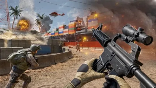 Gun Strike PvP Battle-Shooting screenshot 0