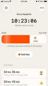 Intermittent Fasting Planner + screenshot 5