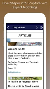 Bible NLT: with study tools screenshot 2