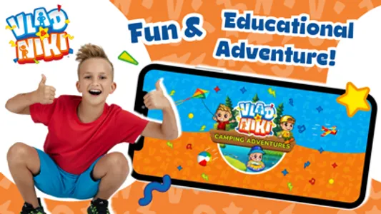 Vlad & Niki Camping Adventures screenshot 0