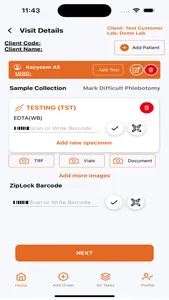 Samplify Phlebo screenshot 3