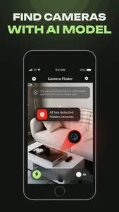 Hidden Camera Detector, Finder screenshot 1