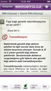 Tüm TUS Soruları - Mikrobiyoloji Lite screenshot 4