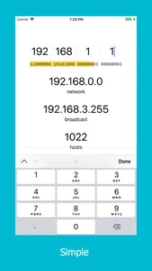 Simple Subnet Calc screenshot 1