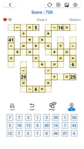 Cross Number - Math Puzzle screenshot 4