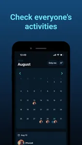 Simple workout log & buddy's screenshot 1
