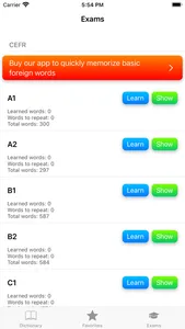 Italian Pro：dictionary tutor screenshot 2
