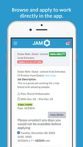 JAM Event Services screenshot 1