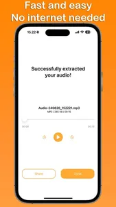 Audio Extractor ™ screenshot 1