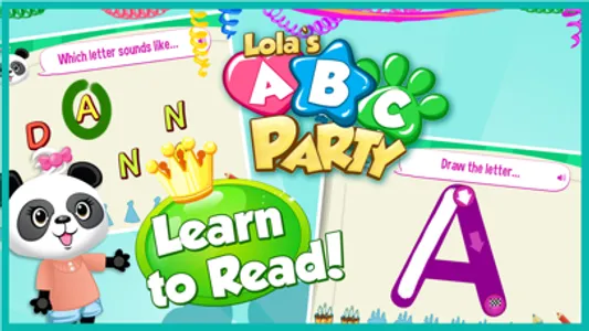 Lola's ABC Party - Reading fun screenshot 0