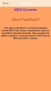 HEX ASCII BASE64 MD5 SHA conv. screenshot 2