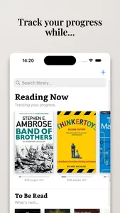 Reading Log: Book Tracker screenshot 0