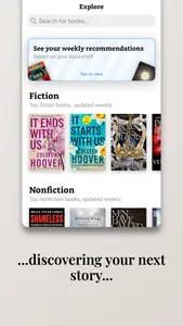 Reading Log: Book Tracker screenshot 1
