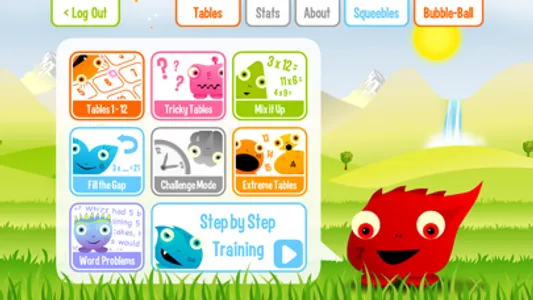 Squeebles Multiplication screenshot 0