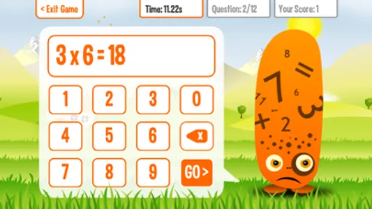 Squeebles Multiplication screenshot 1