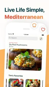 Mediterranean Diet and Recipes screenshot 0
