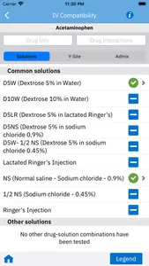 Micromedex IV Compatibility screenshot 1