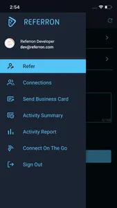 Referron - Mobile Referrals screenshot 1