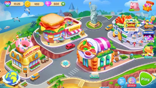 Chef Holiday: Cooking Game screenshot 1