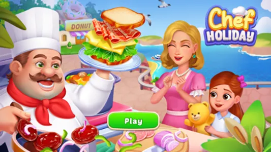 Chef Holiday: Cooking Game screenshot 2