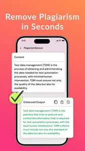 Plagiarism Remover-AI Rewriter screenshot 0