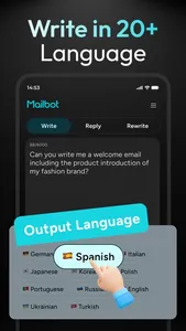 Mailbot - AI Email Writer screenshot 2