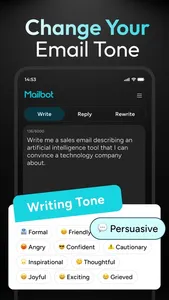 Mailbot - AI Email Writer screenshot 3