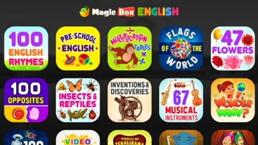 Magicbox English screenshot 1