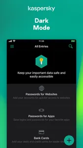 Kaspersky Passwords & Docs screenshot 2